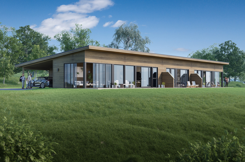 Tremannsboliger Østby terrasse