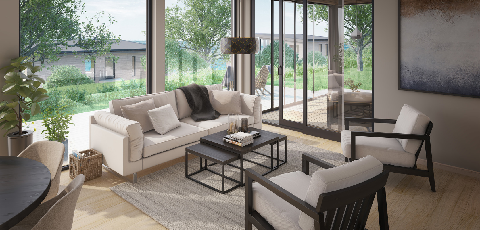 LINJE - En moderne og lekker enebolig på ett plan