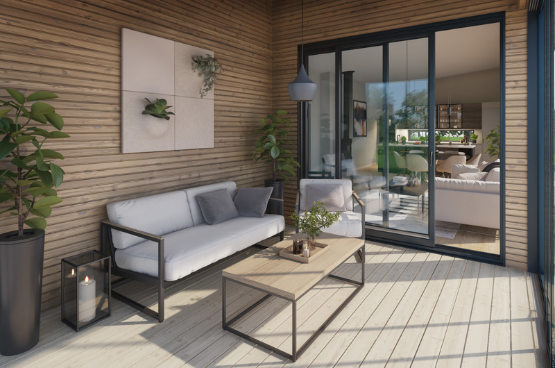 LINJE - En moderne og lekker enebolig på ett plan