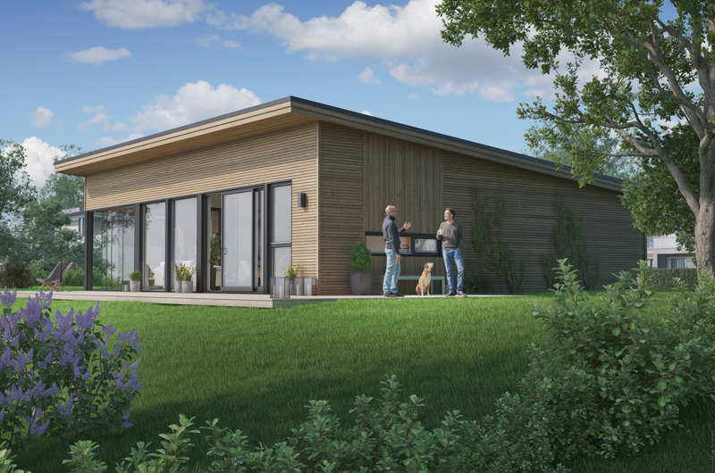 LINJE - En moderne og lekker enebolig på ett plan